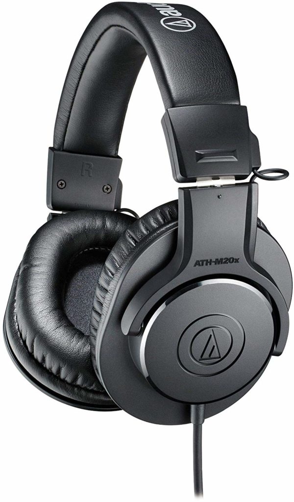 Audio-Technica ATH-M20x Studio Monitor Headphones